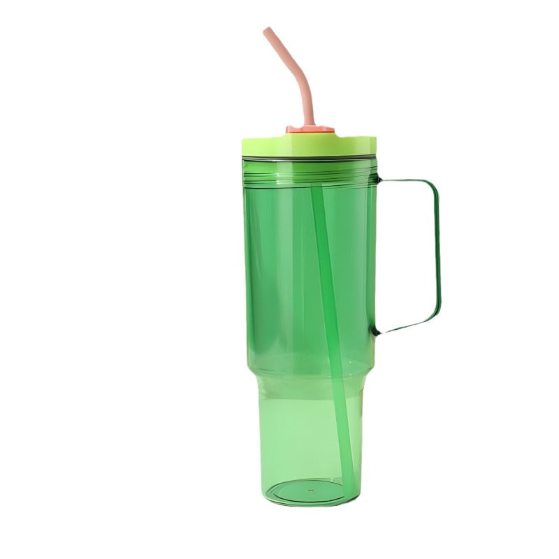 Wholesale 40oz Big Mac Large-capacity Plastic Water Bottle