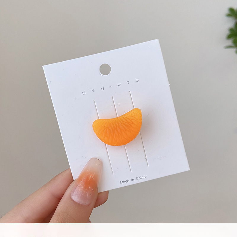 Wholesale Imitation Food Resin Hairpin