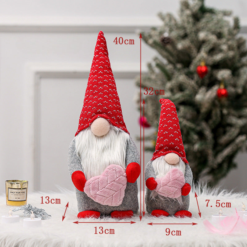 Wholesale Valentine's Day Love Fabric Figurine Ornaments