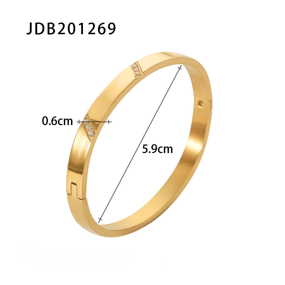 Pulsera de acero inoxidable al por mayor