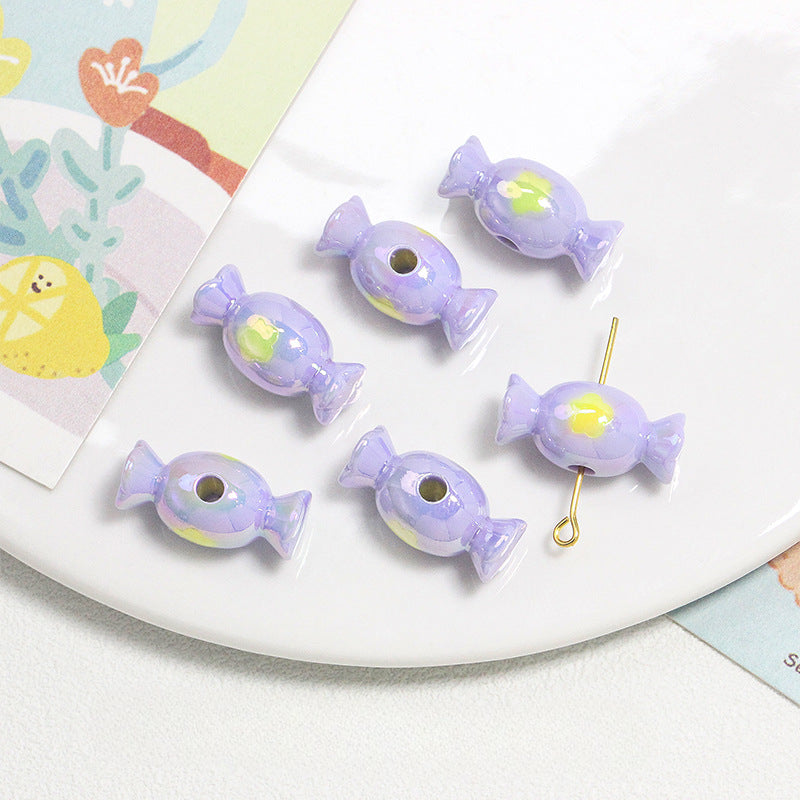 Wholesale Acrylic Love Star Candy Beads