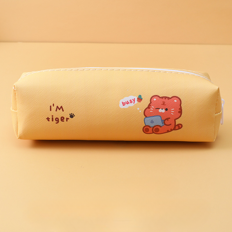 Caja de lápiz de gran capacidad de tela de oxford al por mayor