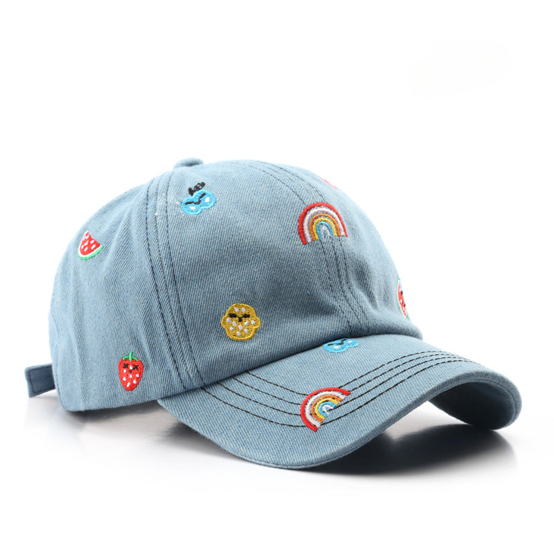 Capilla de béisbol de bordado de mezclilla algodón de algodón al por mayor de algodón