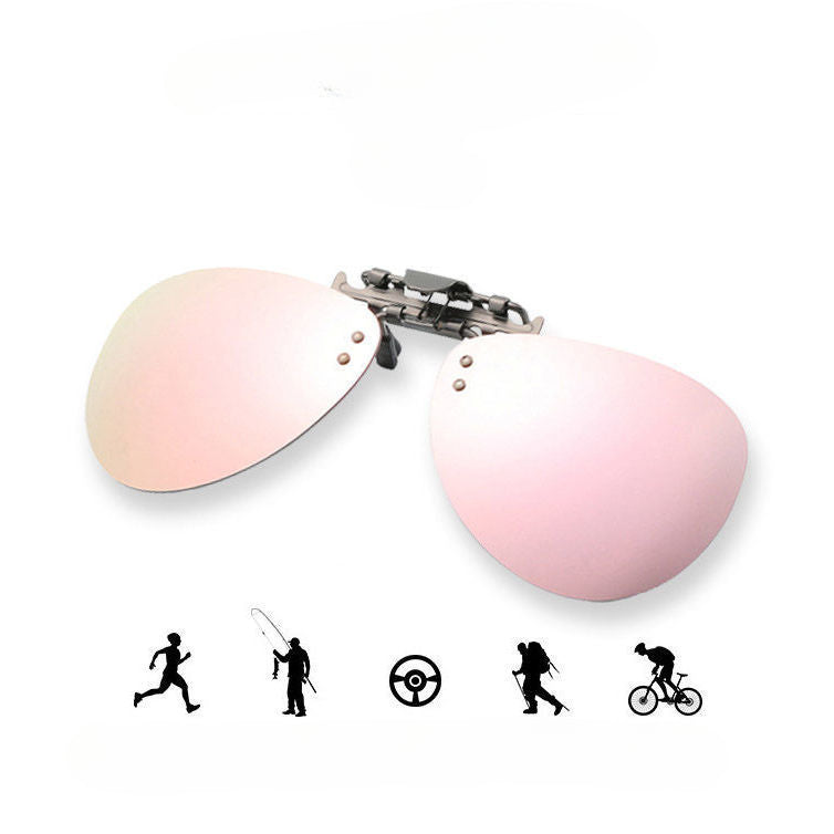 Wholesale Clip-on Men's PC Sunglasses