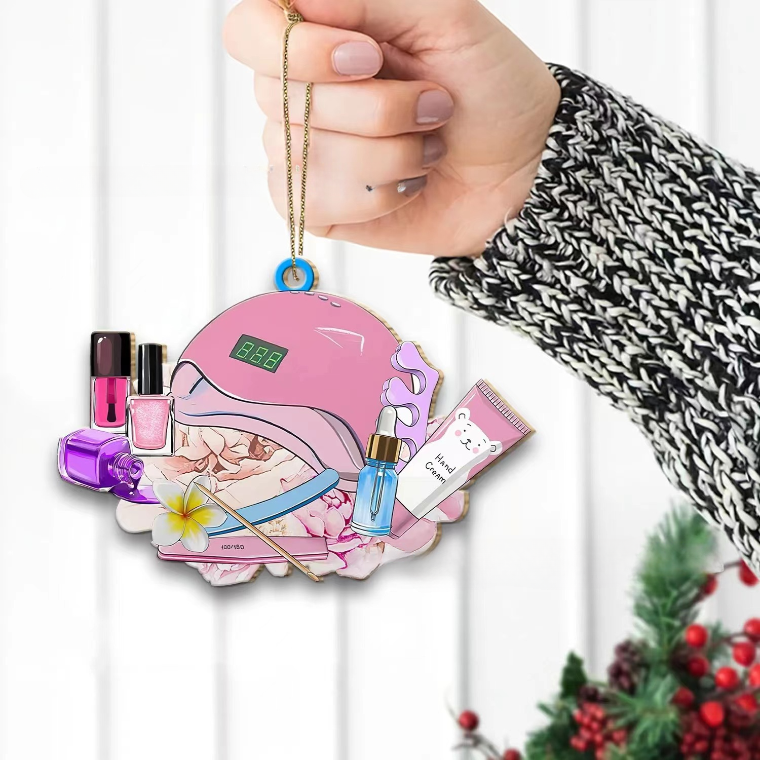 Wholesale Acrylic Women's Cosmetics Series Car