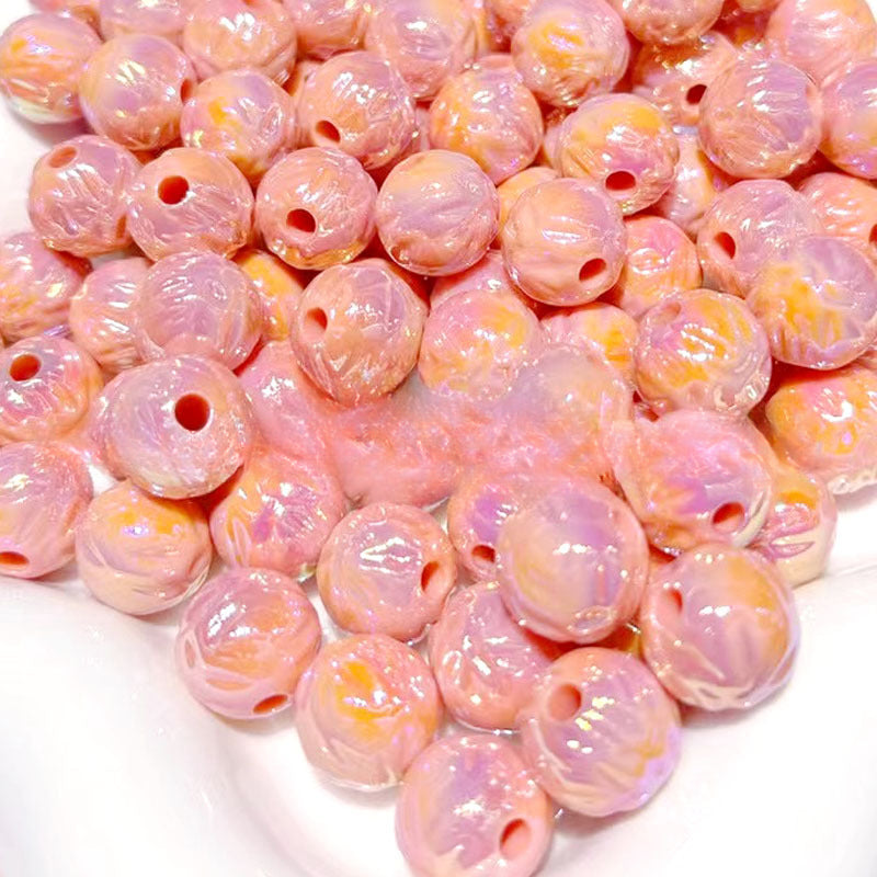 Wholesale 200PCS Baroque Popcorn Acrylic Beads