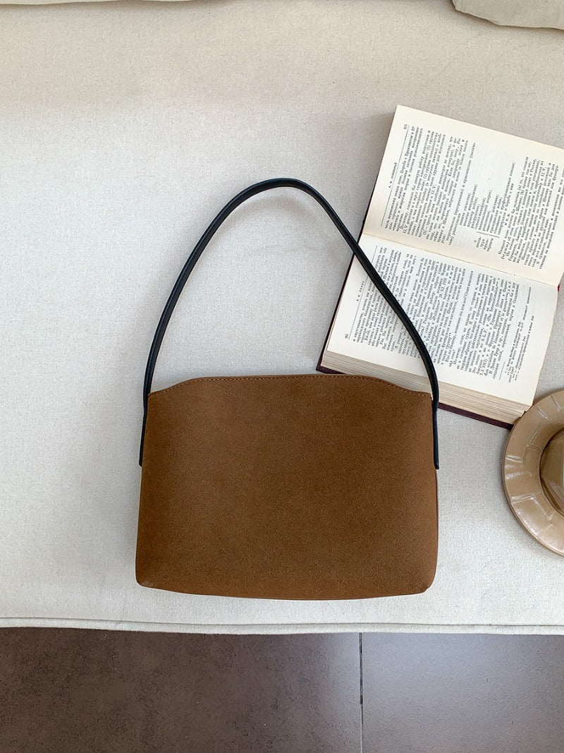 Wholesale Suede Vintage Underarm Bag Shoulder Bag