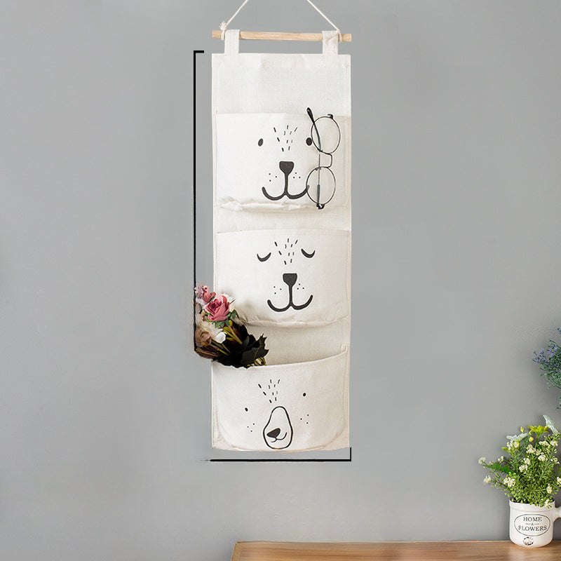 Wholesale Cotton and Linen Three Bag Storage Bag