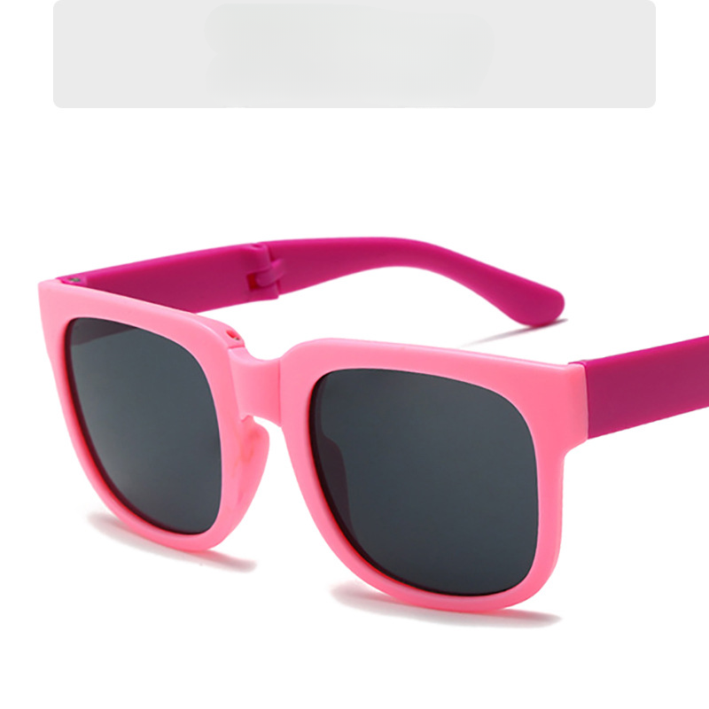 Wholesale Candy Color Kids Big Frame PC Sunglasses