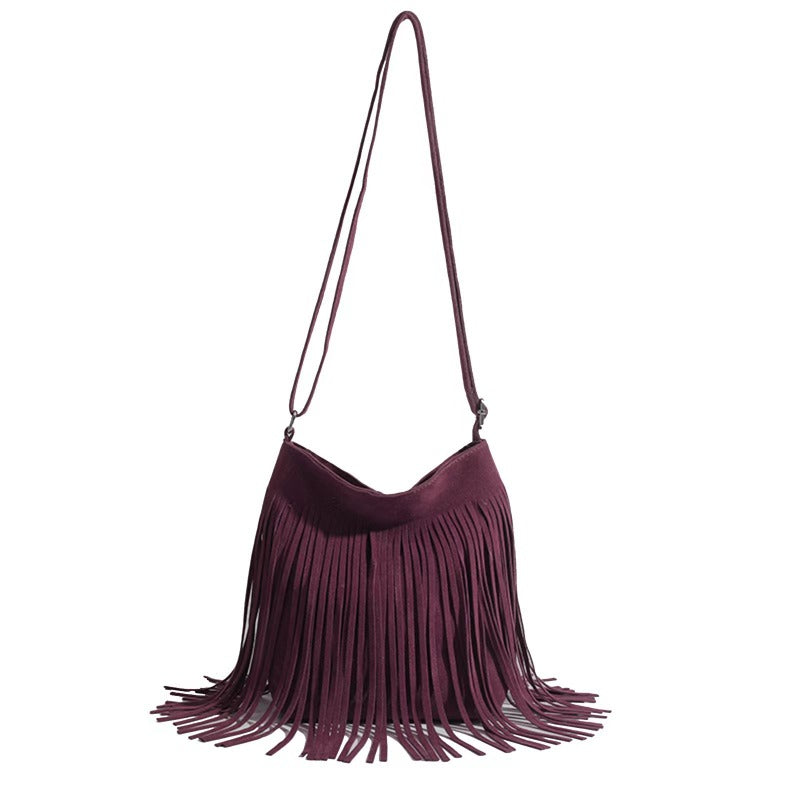 Wholesale Tassel Simple Popular Crossbody Bag