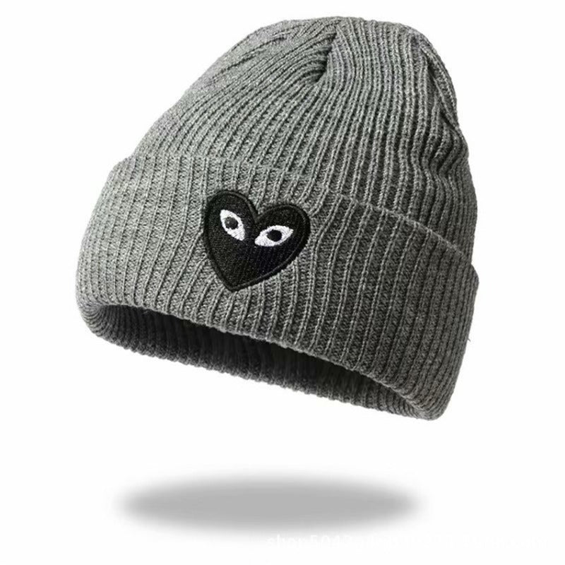 Wholesale Love Hip Hop Knitted Knitted Outdoor Warm Antifreeze Pullover Hat