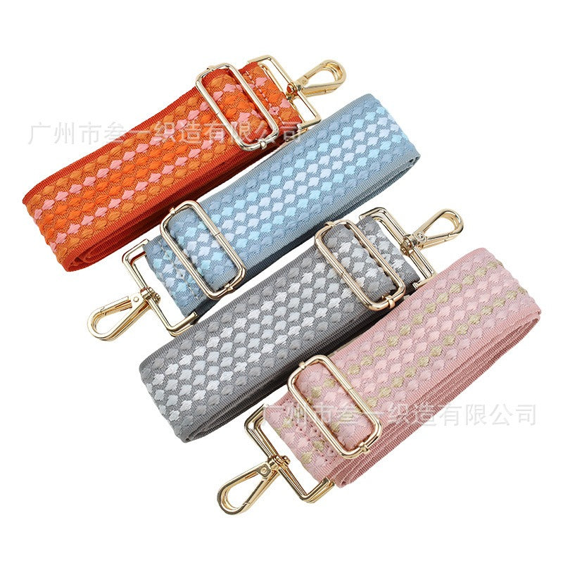 Wholesale 5cm Wide Color Matching Polka Dot Extended Crossbody Strap Replacement Adjustable Shoulder Strap