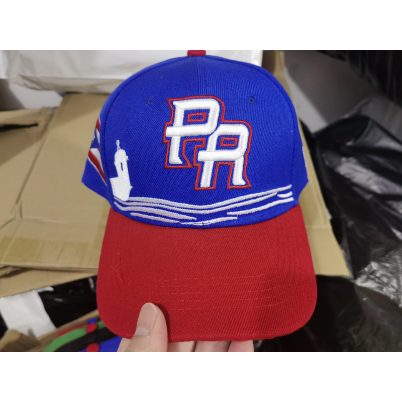 Capilla de béisbol bordada del equipo de acrílico de acrílico al por mayor