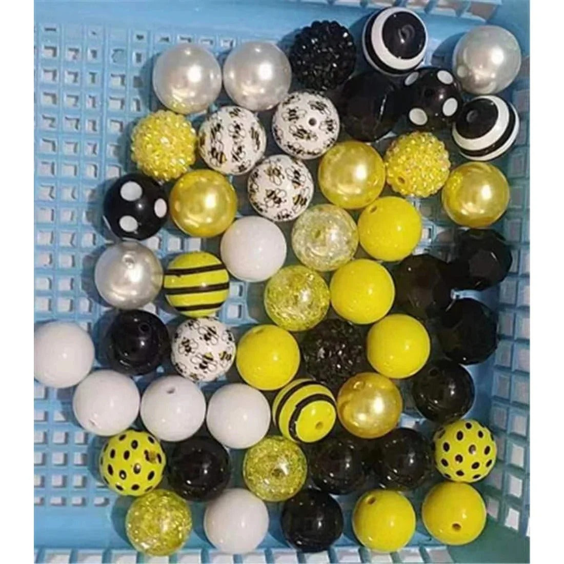 Wholesale 20MM Acrylic Mixed Color Beads Loose Beads Combination