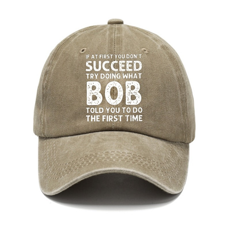 Wholesale Washed Cotton Printed Baseball Cap