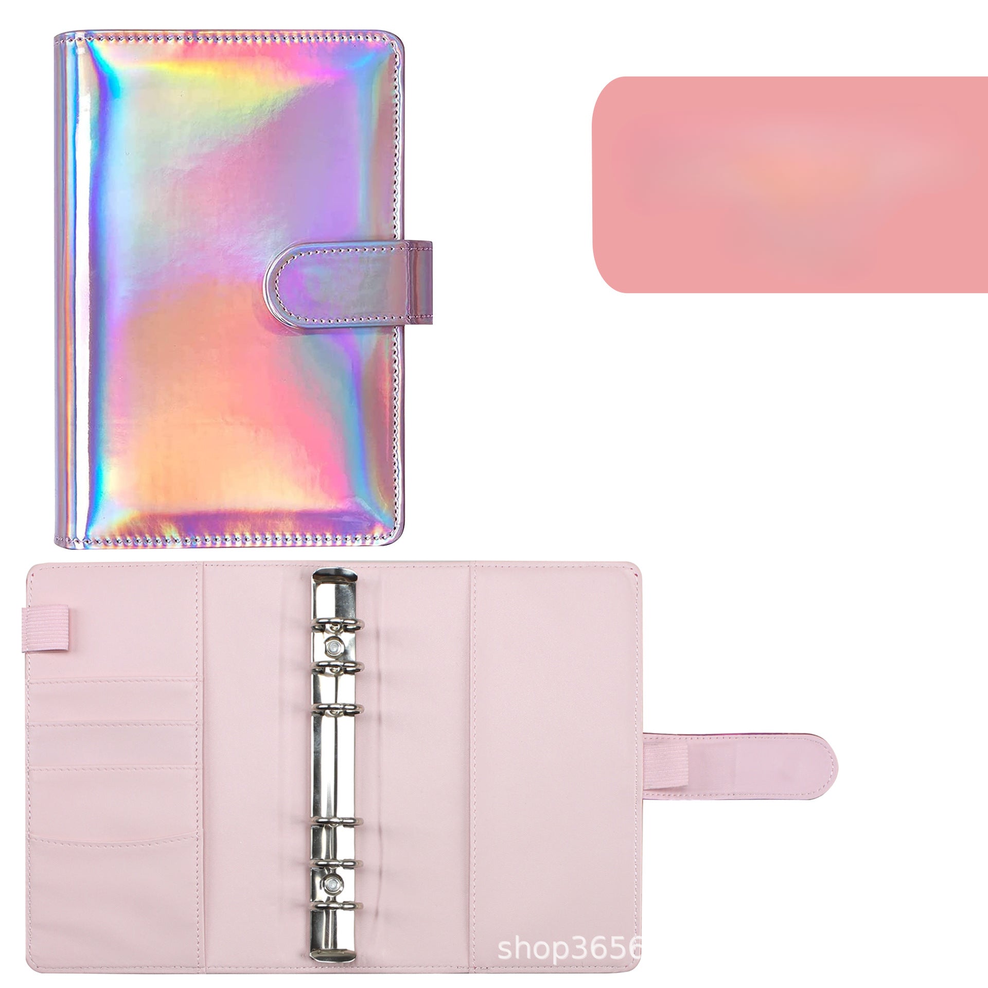 Wholesale A6 Macaron PU Binder Hand Book Notebook