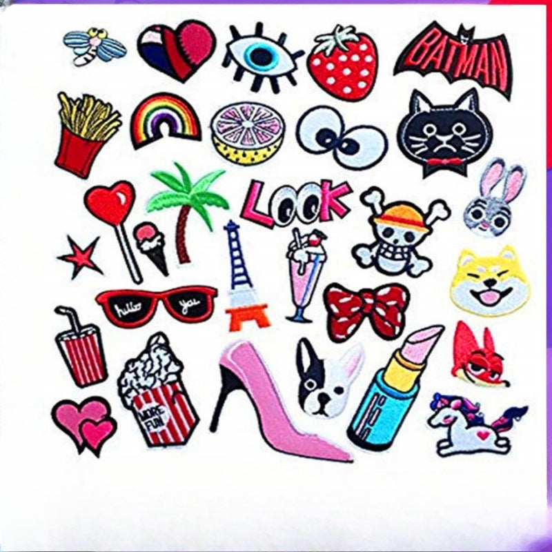 Wholesale Cartoon Animal Embroidery Patch Decoration Versatile, Stitchable, Ironable Patch FS