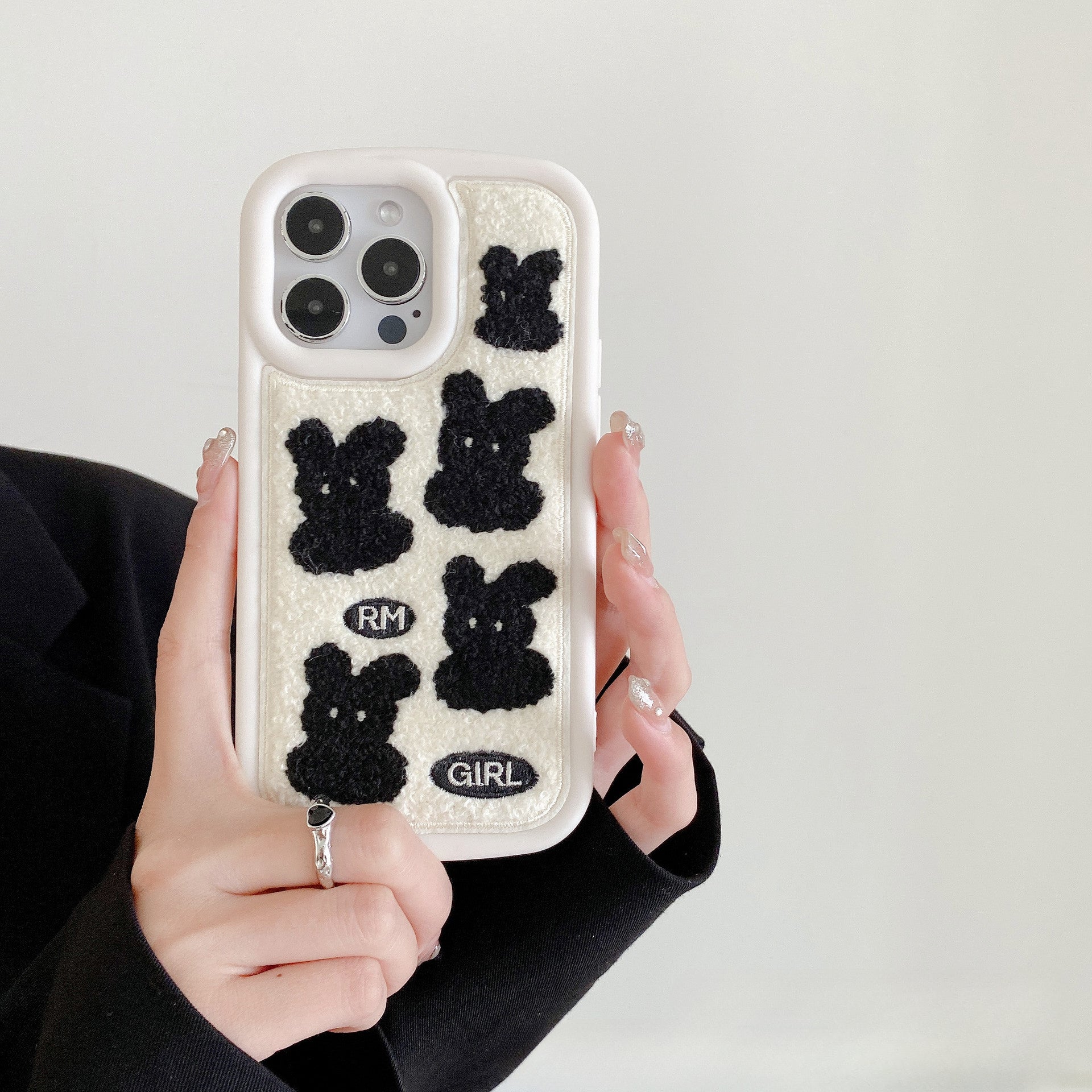 Wholesale TPU Rabbit Plush Phone Cases