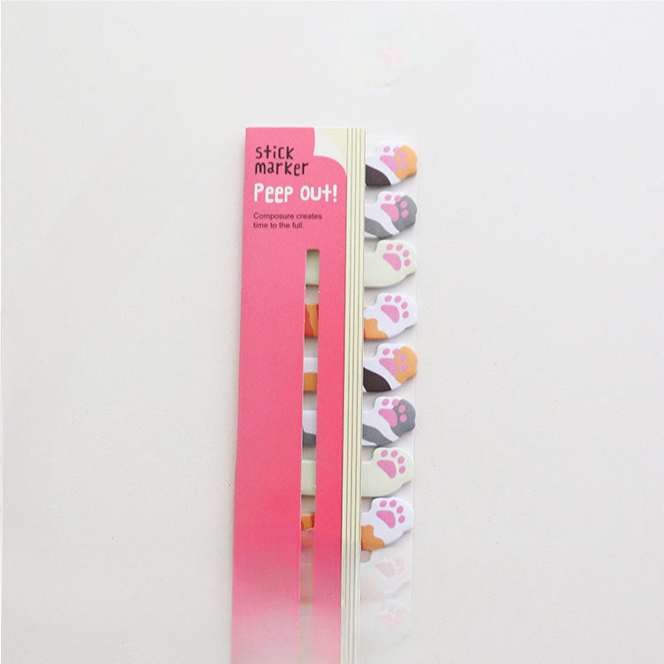 Wholesale Row Animal Paper Self-adhesive Sticky Notes