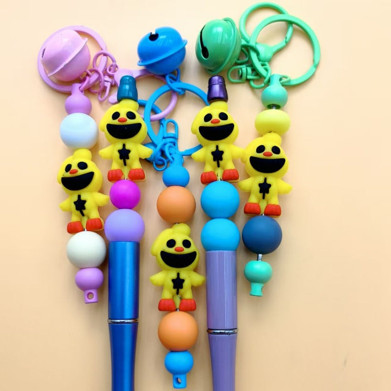 Wholesale 10pcs 3D Big billed Bird Silicone Cute Cartoon Beads