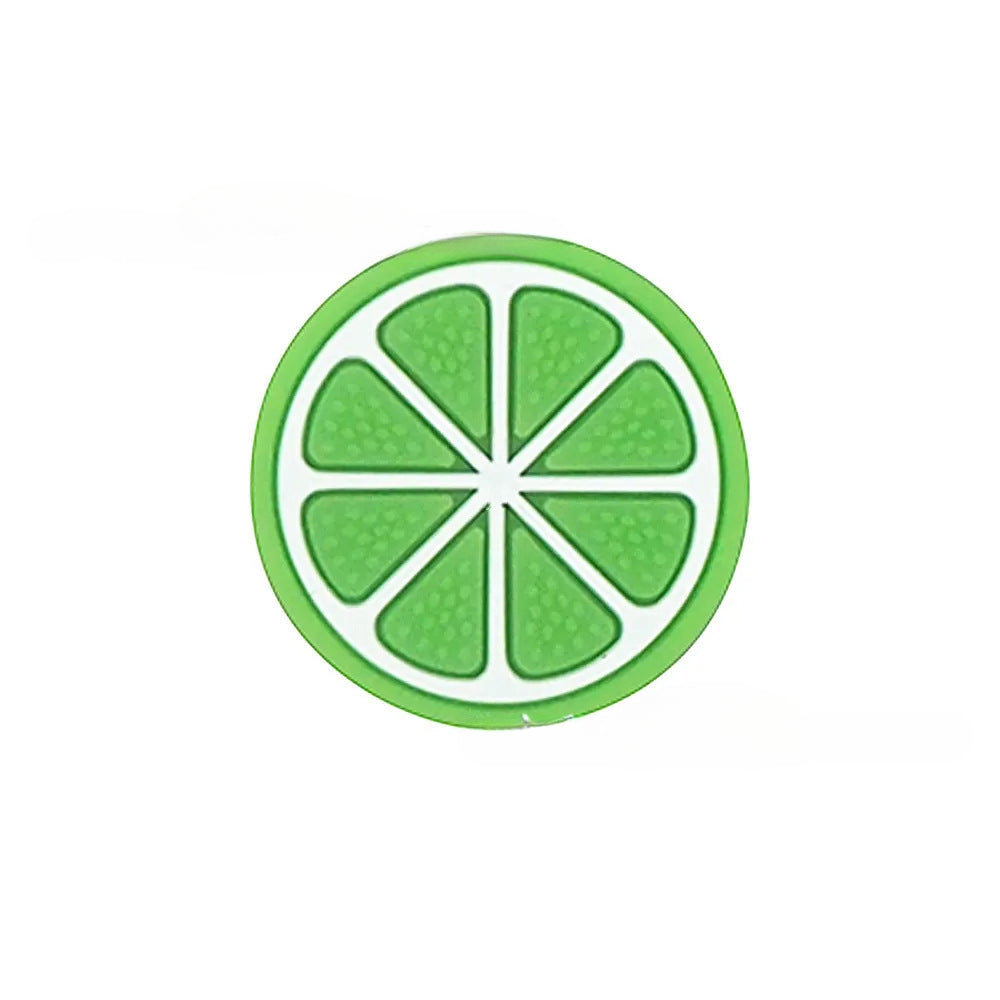 Wholesale 20pcs Fruit Series DIY Cartoon Silicone Beads