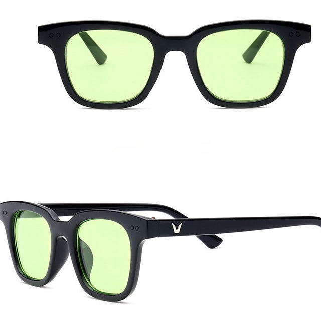 Wholesale New UV Protection Square Small Frame PC Sunglasses