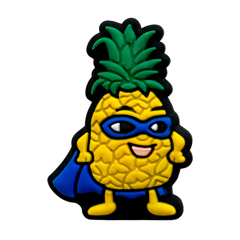 Wholesale 10pcs Vegetable Colorful Silicone Focal Beads