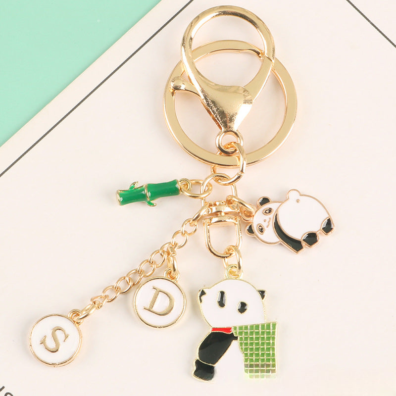 Wholesale Panda Alloy Keychain