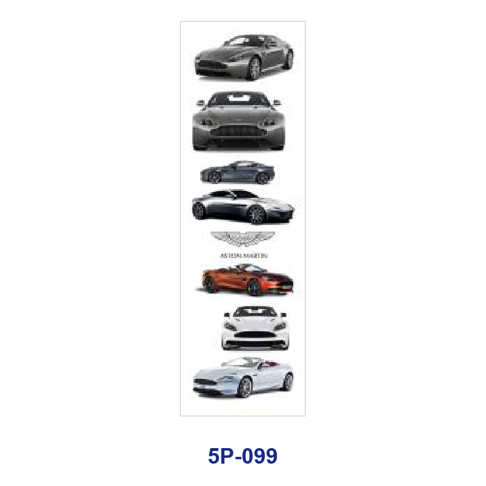 Wholesale 2/ 8/ 16pcs Cool Sports Racing Car Super Vehicle Speed Theme Print Pen and Bookmark Stickers UV DTF Wraps OLY Exclusive
