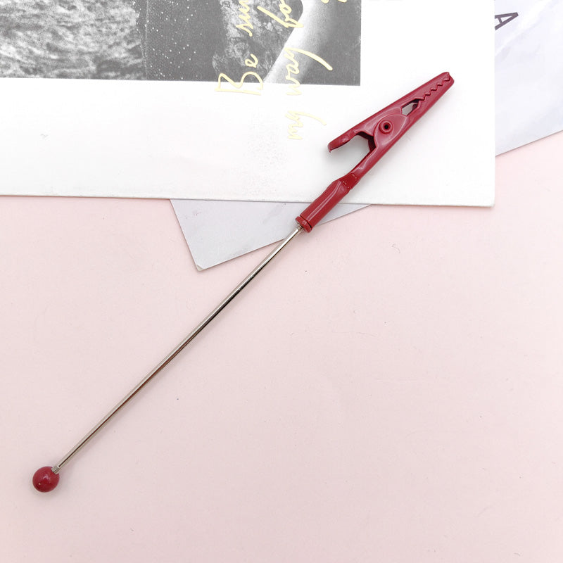 Wholesale Beadable Alligator Clips ATM Card Taker