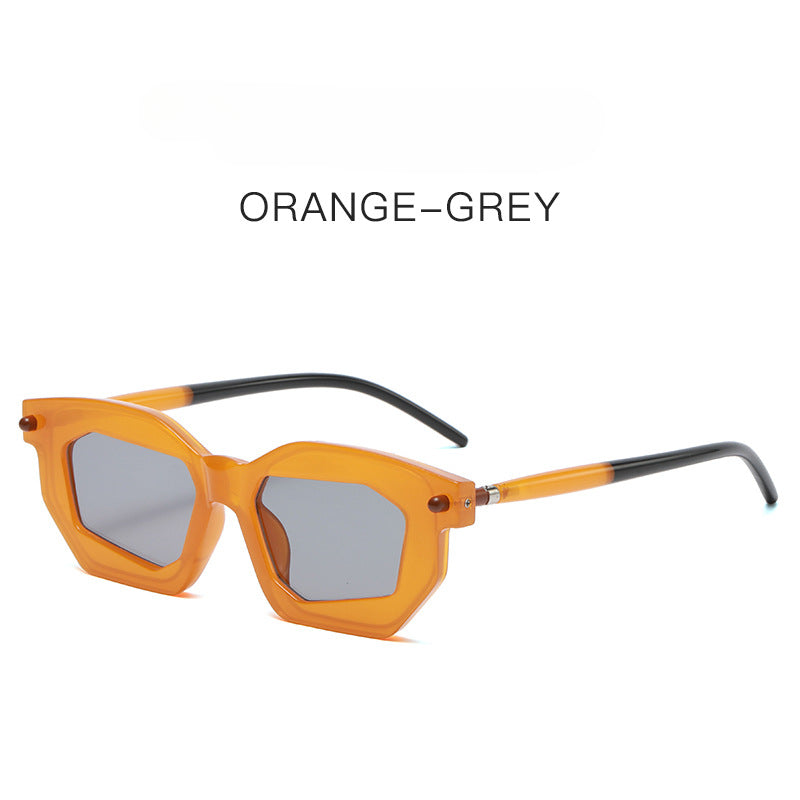 Wholesale Alien Sports Color block PC Sunglasses