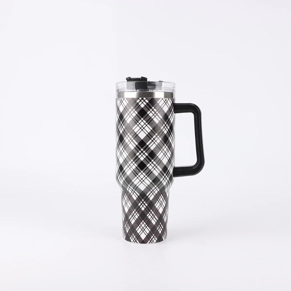 Wholesale Tumbler 40oz Printed Handle 1200ml Thickened Insulation Ice Cup