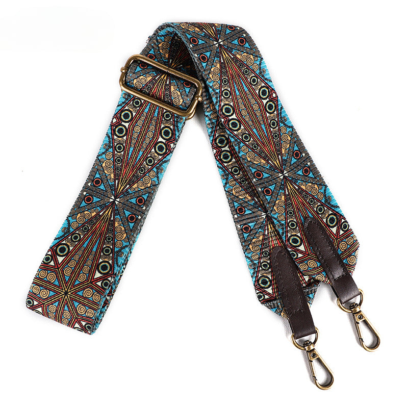 Wholesale Bohemian Vintage Bag Strap Fabric Woven Shoulder Strap