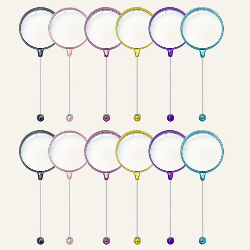 Wholesale Beadable Magnifier DlY Beadable Magnifying Glass School Gifts Teacher Gifts