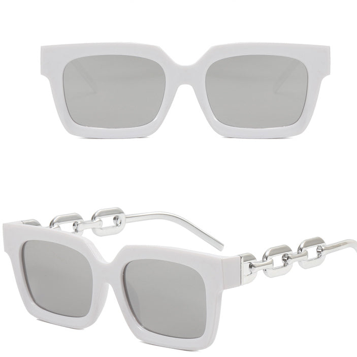 Wholesale PC Box Chain Leg Sunglasses