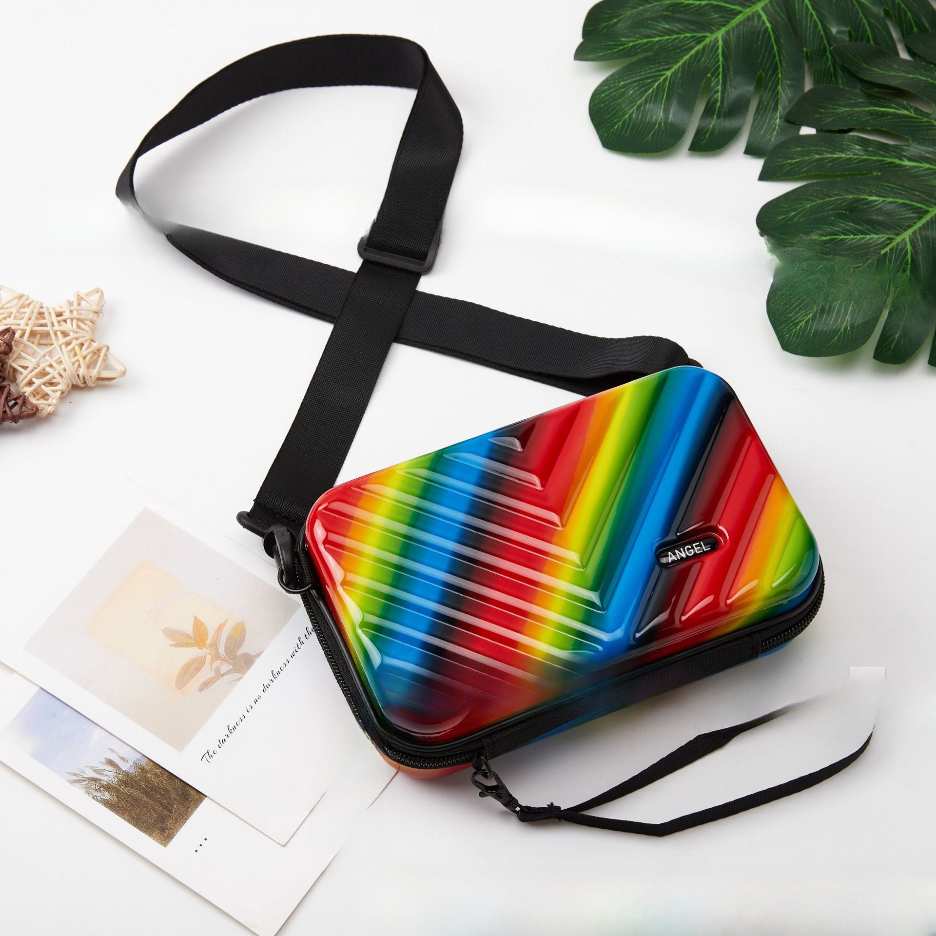 Wholesale Cosmetic Bag 7 Inch Luggage PC Hard Shell Wash Small Ladies Crossbody Bag