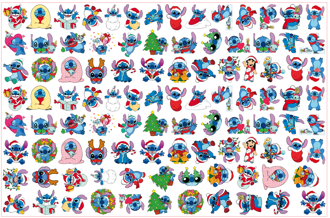 Wholesale Christmas Acrylic Cartoon 2cm/4cm/6cm/8cm Pieces DIY Charms Flatbacks Pendant