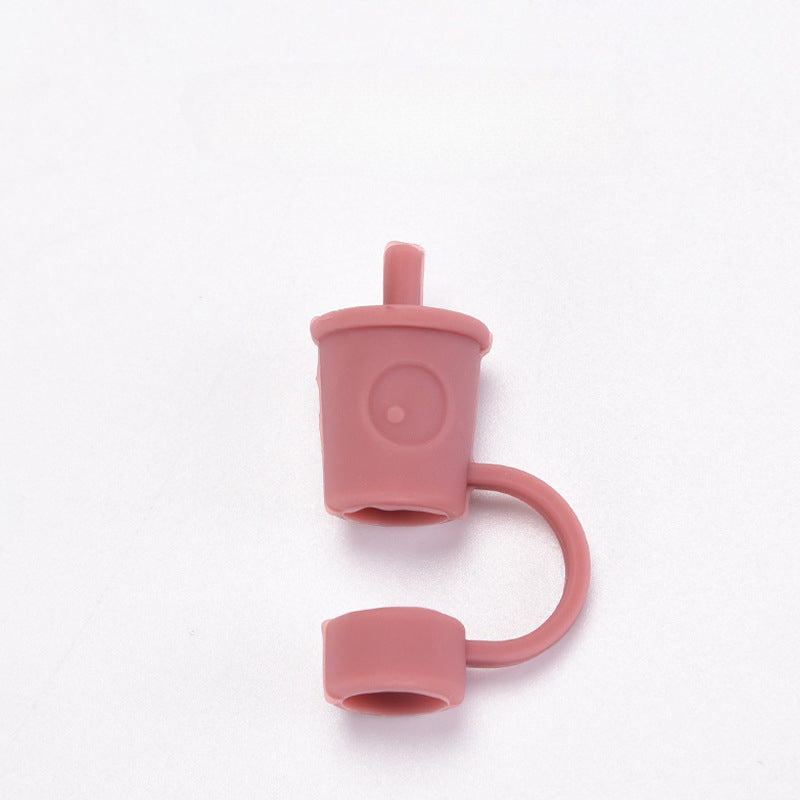 Wholesale Silicone Straw Dust Plug 0.8cm Dust Plug Straw Tube Cap