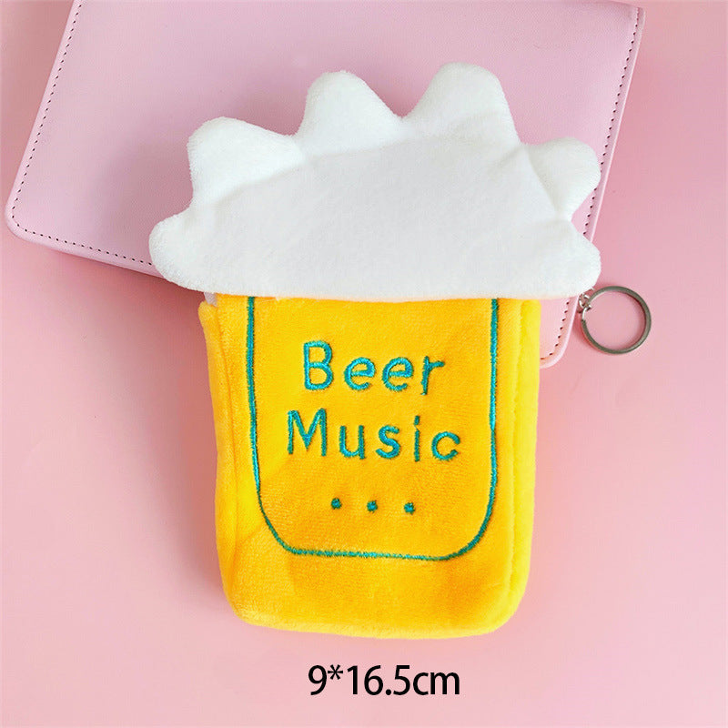 Wholesale Cartoon Plush Zero Wallet