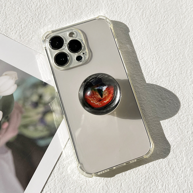 Soporte de teléfono de vidrio hemisférico ojo al por mayor