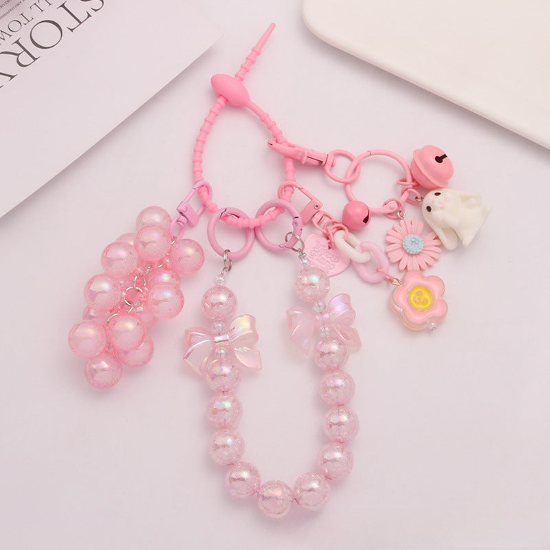 Wholesale Acrylic Grape Bunch Keychain