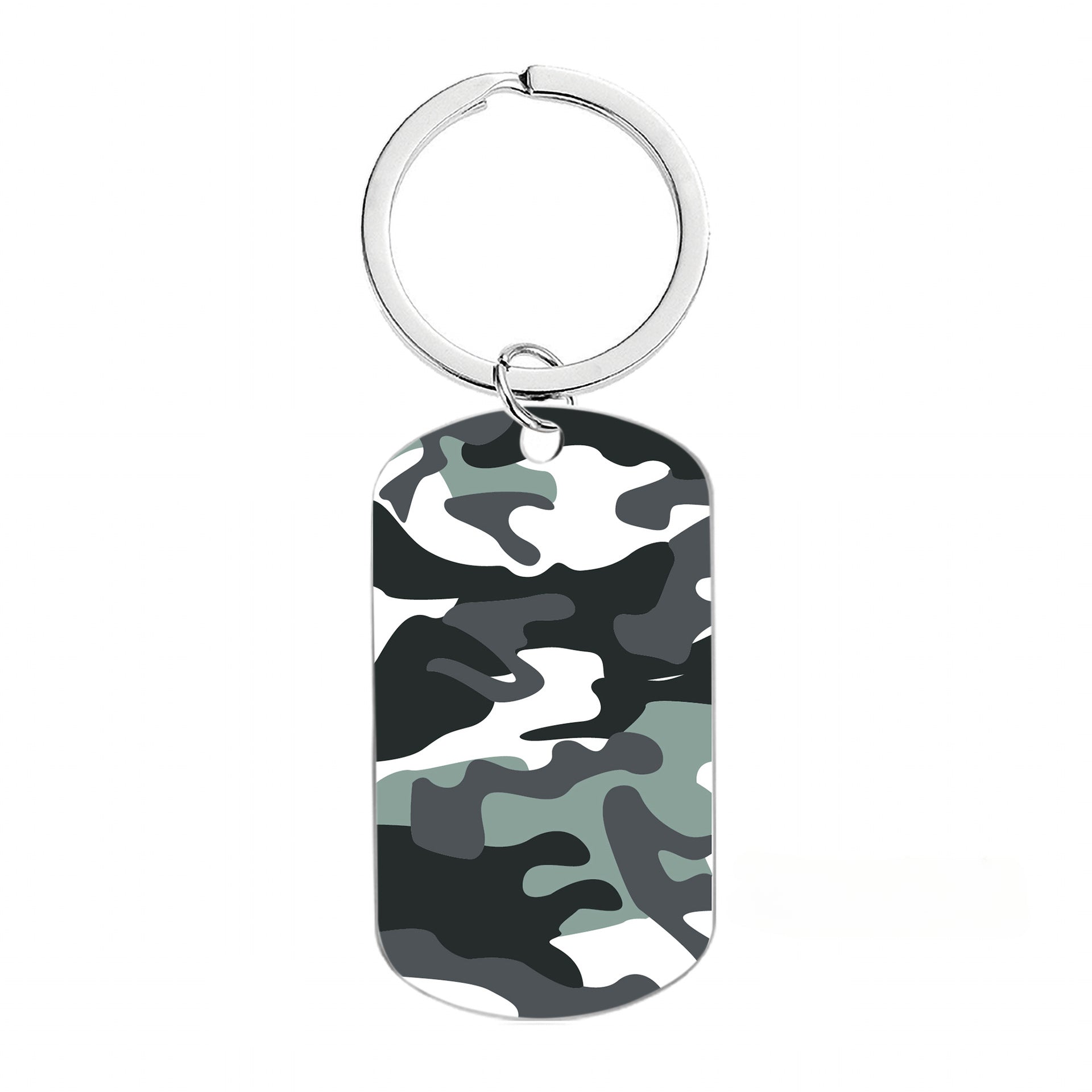 Wholesale Camouflage Series Metal Keychain