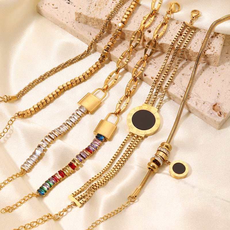 Wholesale Zircon Vintage Non-fading Bracelet