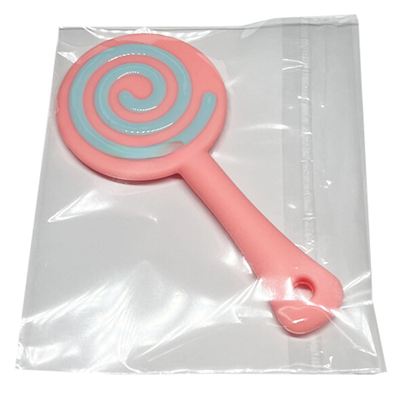 Wholesale 30pcs Cute Lollipop Baby Solid Full Silicone Teether