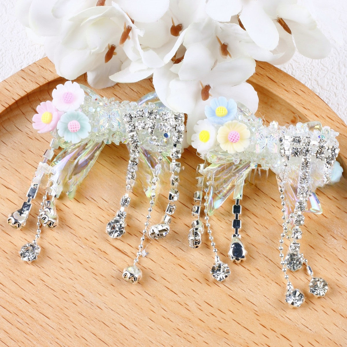 Wholesale 10pcs Super Heavy Duty Lace Small Flower Tassel Style Beads