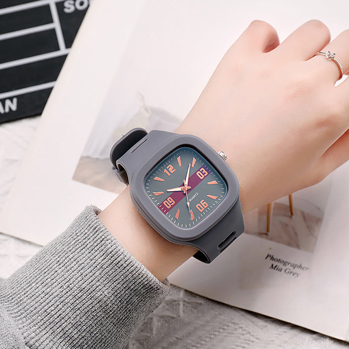 Wholesale Silicone Square Watch