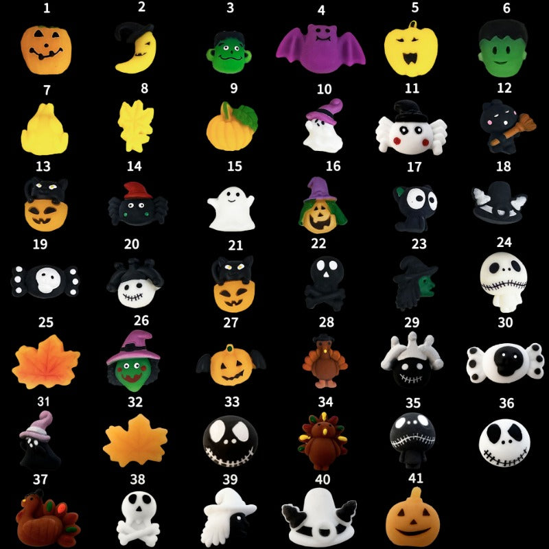 Wholesale of Halloween Skeleton Release and Decompression TPR Toys