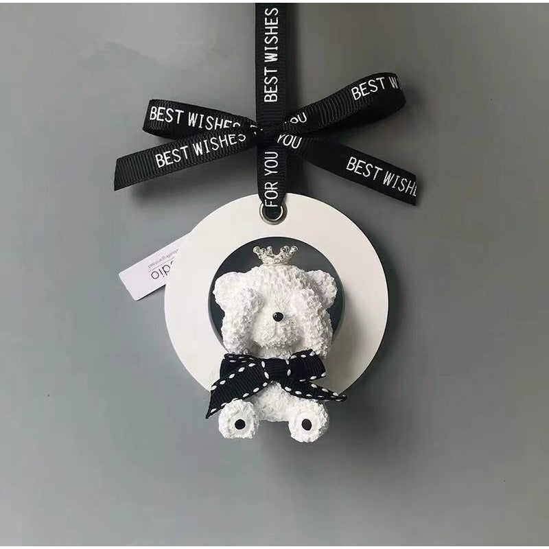 Wholesale Gypsum Teddy Bear Aromatherapy Car Accessories