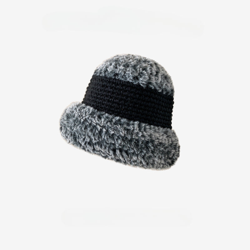 Wholesale 2023 Autumn and Winter Woolen Hat Plush Warm Fisherman Hat