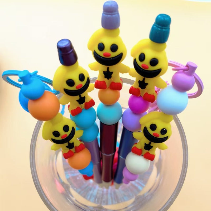 Wholesale 10pcs 3D Big billed Bird Silicone Cute Cartoon Beads